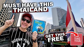 You Must Have This In THAILAND | Save Time & Money | Get Free Sim | TAGTHAI #livelovethailand