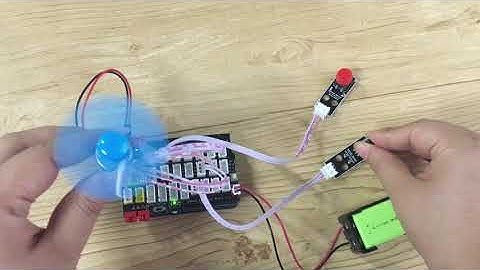 OSOYOO PnP Starter Kit for Arduino Lesson 22 Manually control rotate direction & speed of  Mini Fan