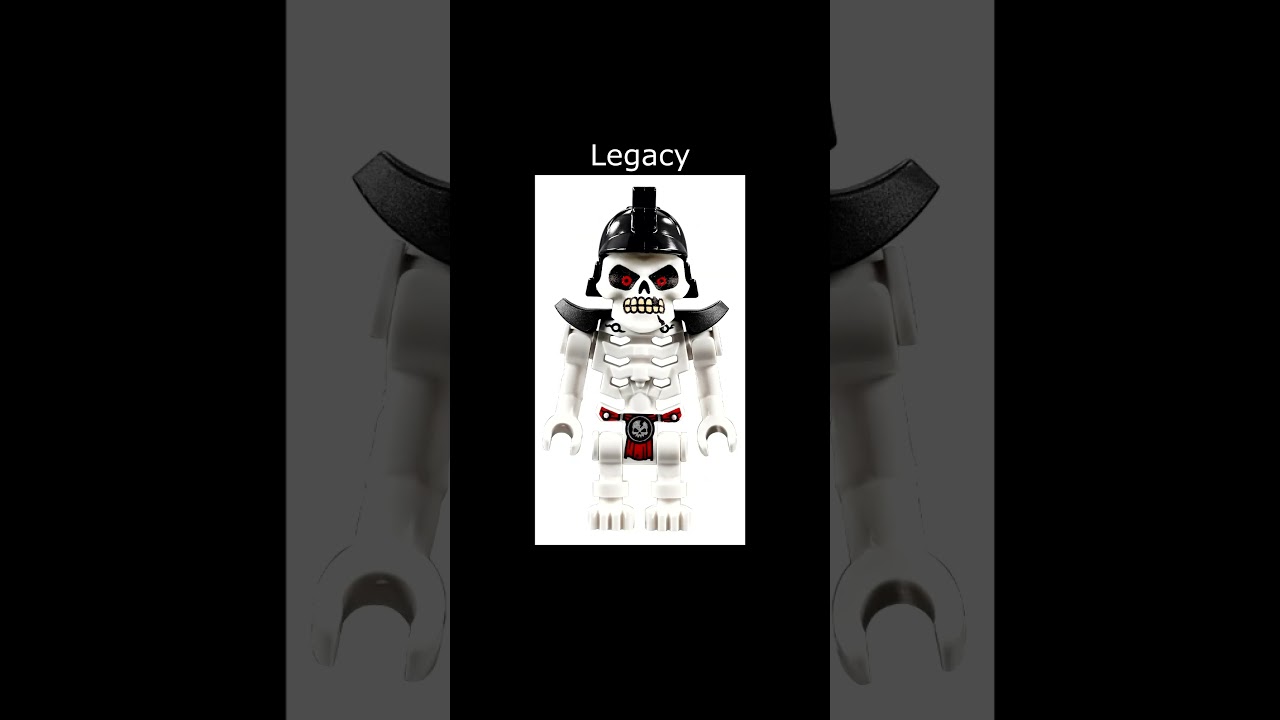 LEGO Kruncha Minifigure Evolution