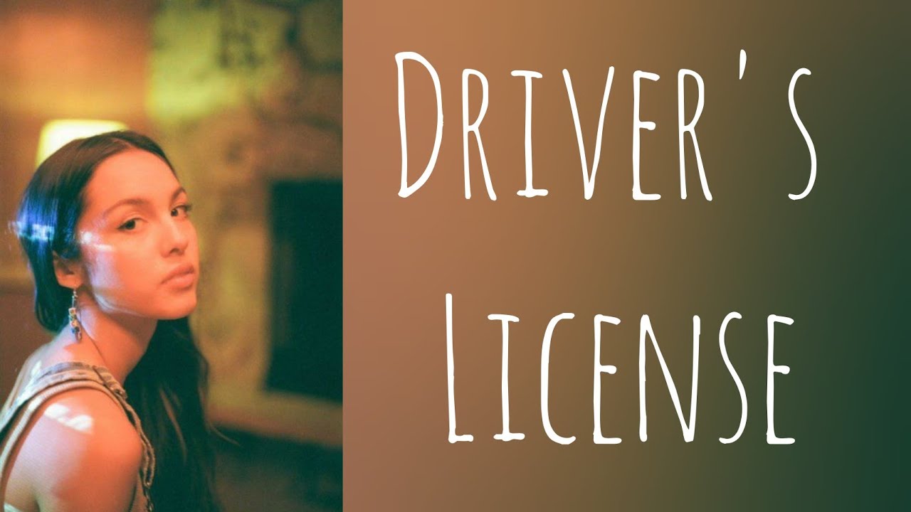 Olivia Rodrigo - drivers license (Lyric Video) 2021 