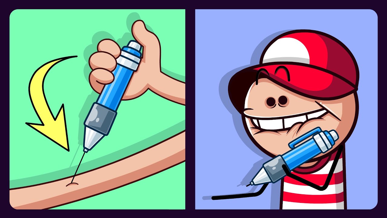 15 Tatilde Ödevden Sıkılınca 😂 (EN KOMİK ANİMASYONLAR)