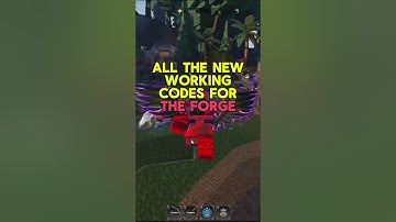 All New Codes in The Forge Roblox (Update)