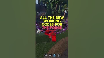 All New Codes in The Forge Roblox (Update)