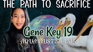 AQUARIUS DESTINY ✨ GATE 19 HUMAN DESIGN // GENE KEY 19