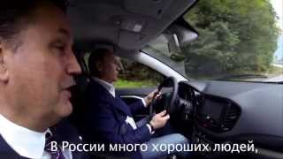 Владимир Путин тестирует Ладу Веста Владимир Путин тестирует Ладу Веста