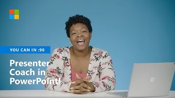How to use Presenter Coach in PowerPoint!