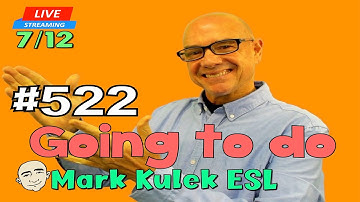 Lately I Have Been + verb -ing | Mark Kulek ESL | #522 LiveStream Class