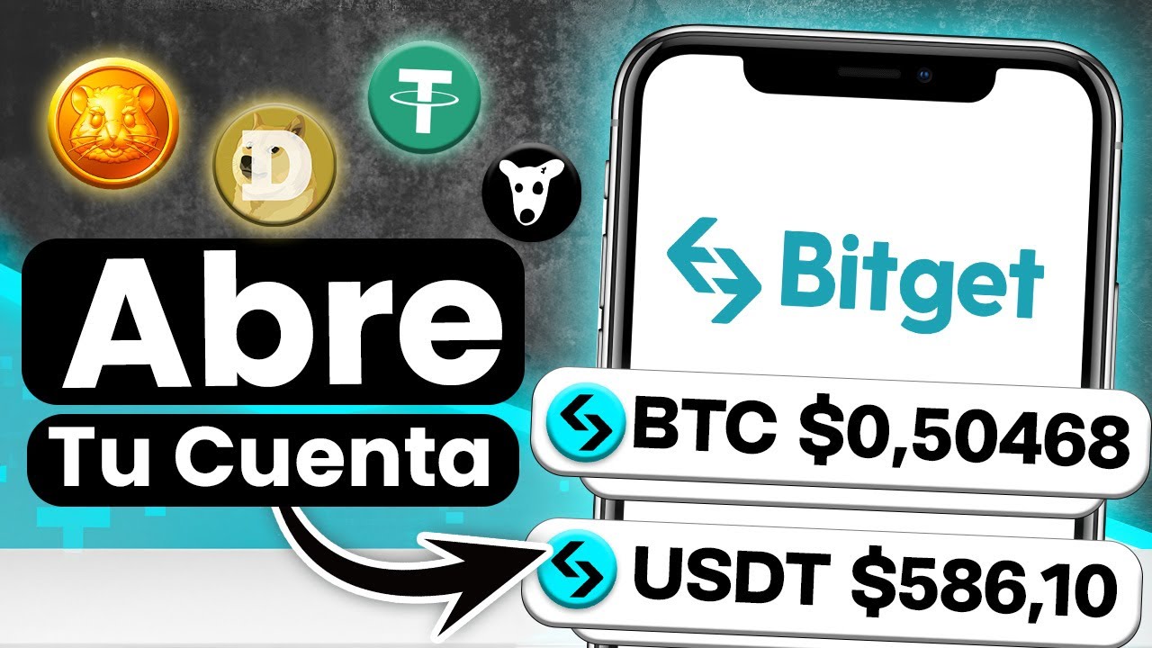 Como ABRIR o CREAR cuenta en Bitget 🔵 Para Principiantes