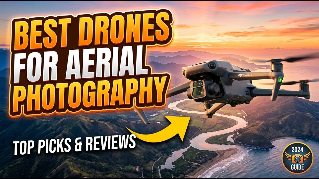 TOP 5 Best Drones For Aerial Photography 2026 - YouTube