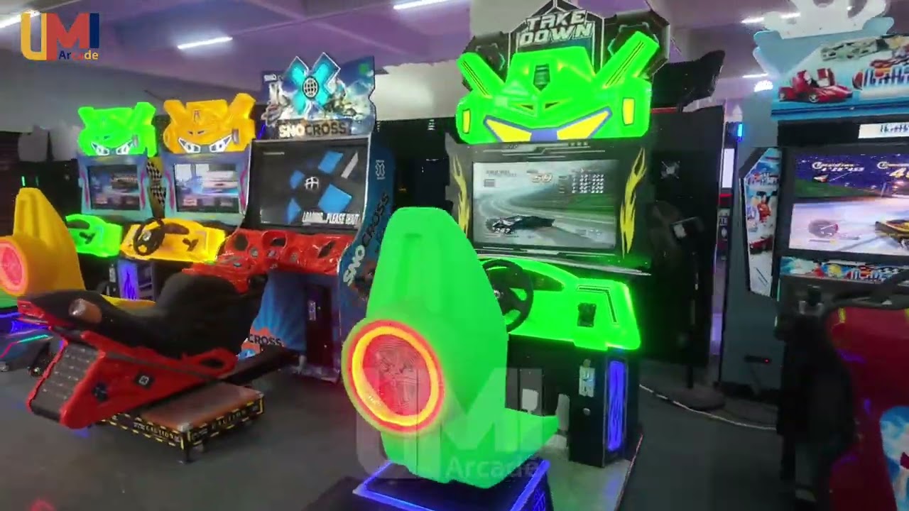 Start Your Own FEC? See All Arcade Machines in One Place | Welcome to UMI Arcade Factory