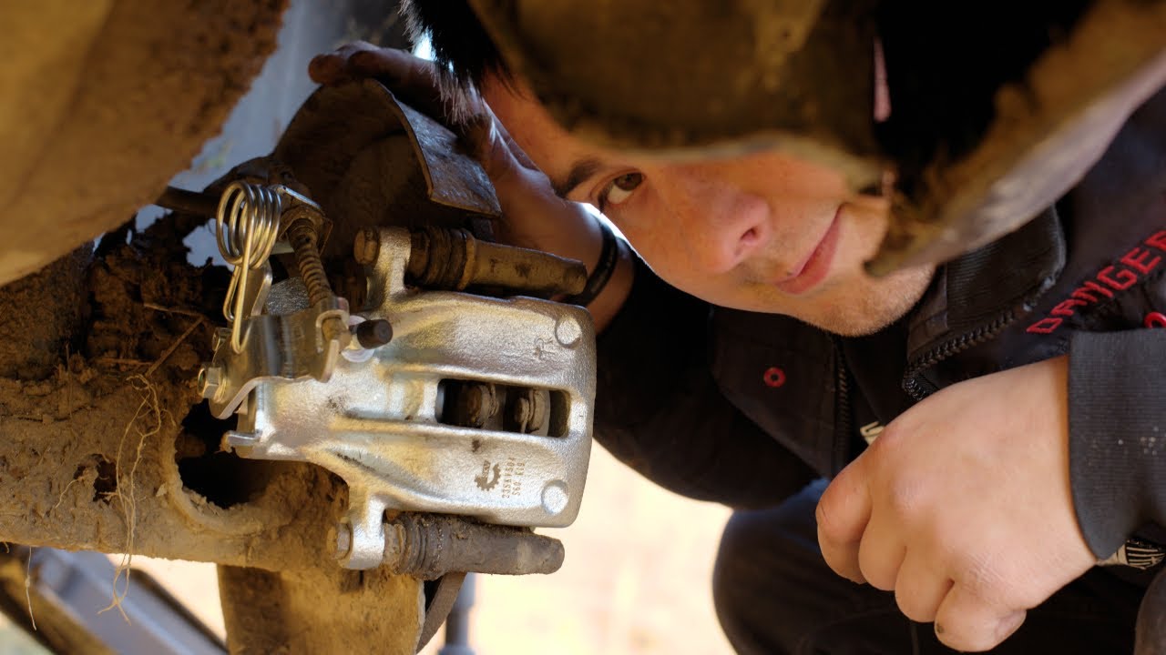 Wyciek z zacisku hamulcowego - wymiana zacisków hamulcowych