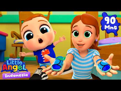 I Can Dress Myself | Little Angel in Indonesian | Cartoons and Children's Songs