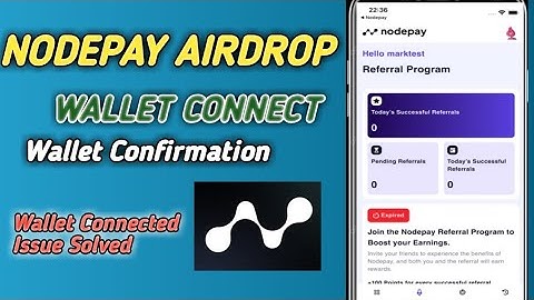 Nodepay Wallet Connect in Mobile || How To Connect wallet on Nodepay