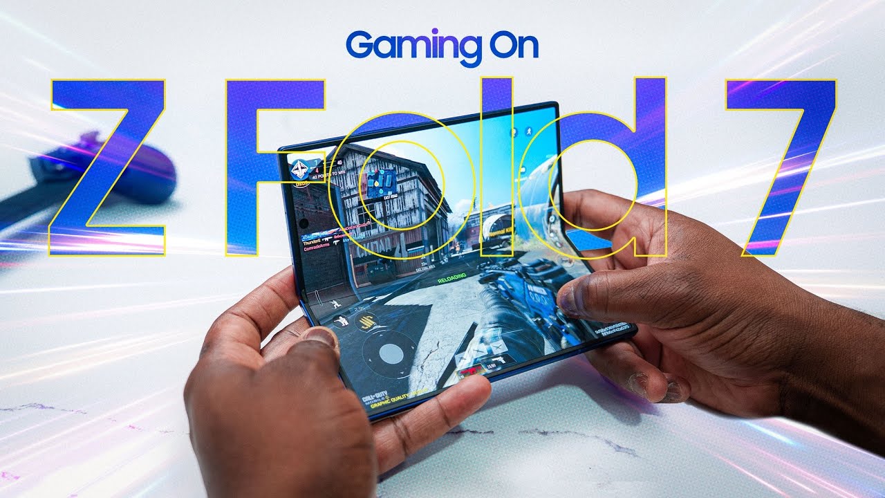 Samsung Galaxy Z Fold 7 Gaming!