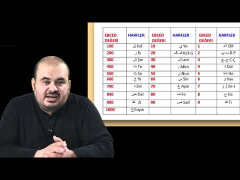 İSMİN EBCED DEĞERİNİ HESAPLAMA ( isminizin ebced değerini öğrenme,  ebced nedir, isim analizi )