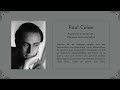 Paul Celan - Amapola y memoria - Poemas seleccionados