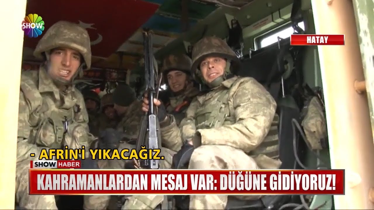 Kahramanlardan mesaj var: 