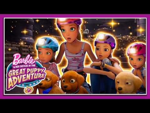 MAIS Momentos com Filhotes de Barbie e Suas Irmãs em A Grande Aventura dos Filhotes! | Compilação