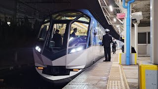 ［試運転！］近鉄50000系SV03「しまかぜ」　試運転　高安駅発車