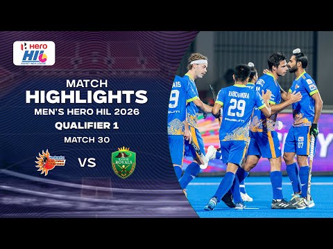 Men's Hero Hockey India League 2026 || Match Highlights || QUALIFIER 1 || LANCERS VS ROYALS