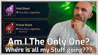 Am I The Only One? Where are all my Resources going? - Raid Shadow Legends