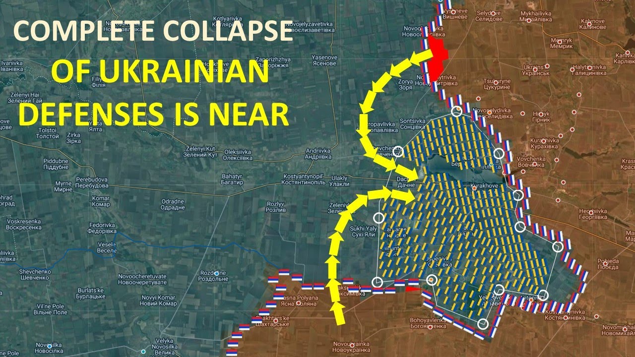 Complete Collapse Of Ukrainian Defense Line Is Near l Russia Captures ...