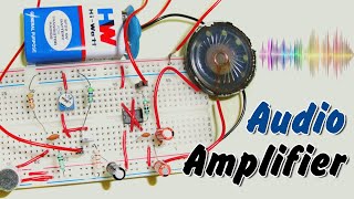 Audio Amplifier Circuit using 555 Timer IC