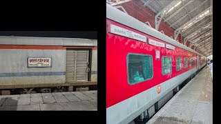 Banaras To Rameswaram Train Journey in 22536 Bsbs RMM Express •••••