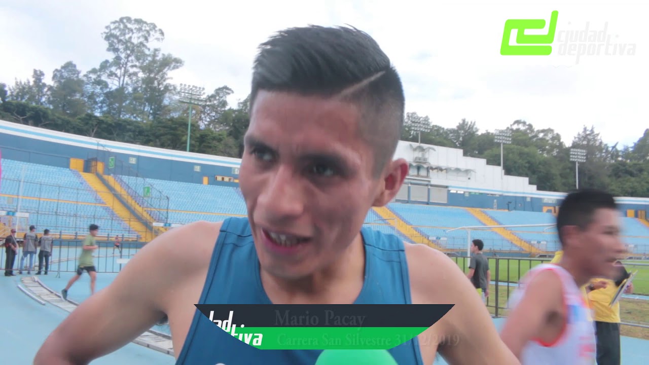 Mario Pacay Ganador de la Carrera San Silvestre - YouTube