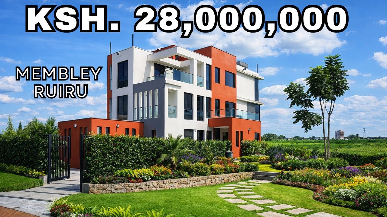 Внутри виллы с 4 спальнями и DSQ в MEMBLEY Ruiru, Найроби, Кения 🏡🌳