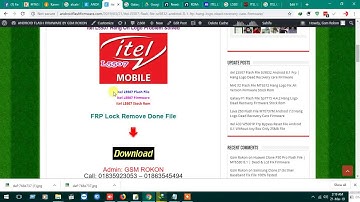 itel L5507 Flash File Sc9832 Android 8.1 Frp | Hang Logo Dead Recovery care Firmware