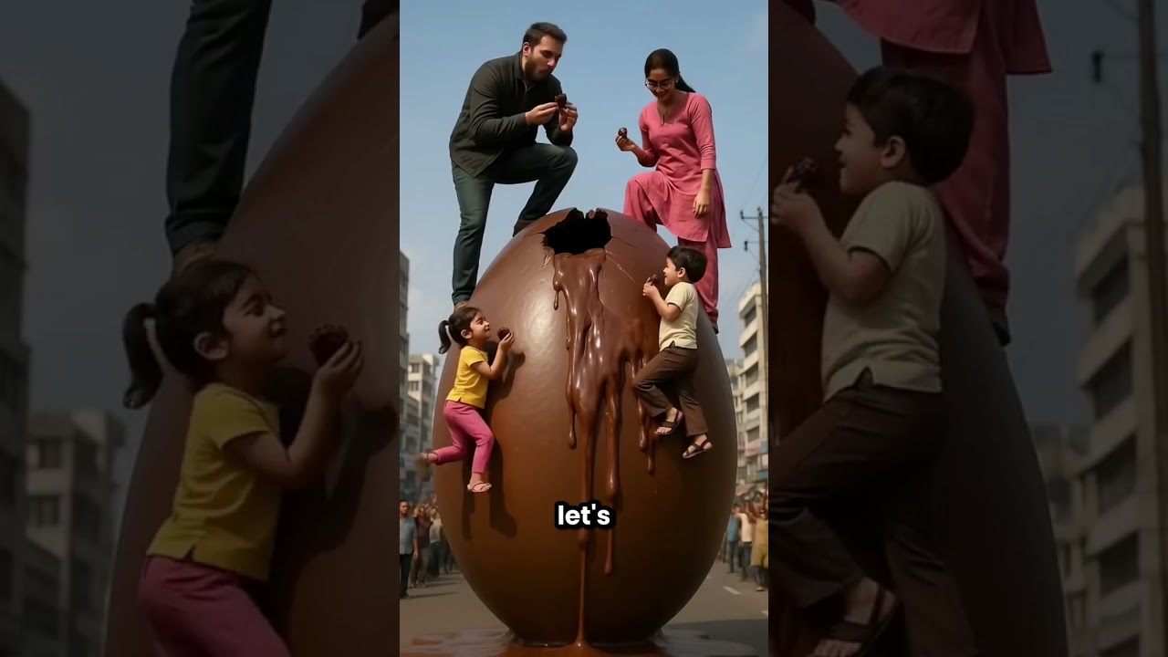 Lots Of Rats Came Out Of The Chocolate Egg 😮🐀