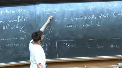 Quasi-isometric rigidity of convex-cocompact Kleinian groups - P. Haissinsky