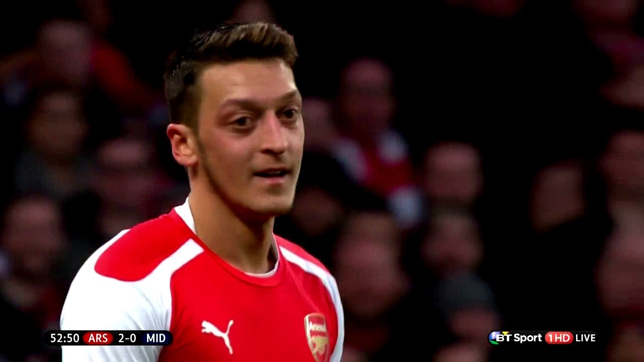 Mesut Özil vs Middlesbrough (Home) 14-15 HD 720p By iMesut11Ozil