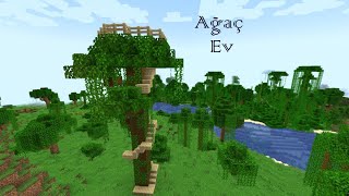 Minecraft'ta Mükemmel Ağaçtan Ev Yaptım !