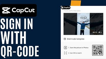 How to Sign In to Capcut With Qr-Code / Capcut Login With Qr