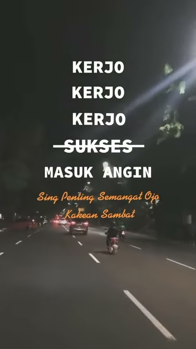 STORYWA terbaru keren || kerjo kerjo masuk angin !!