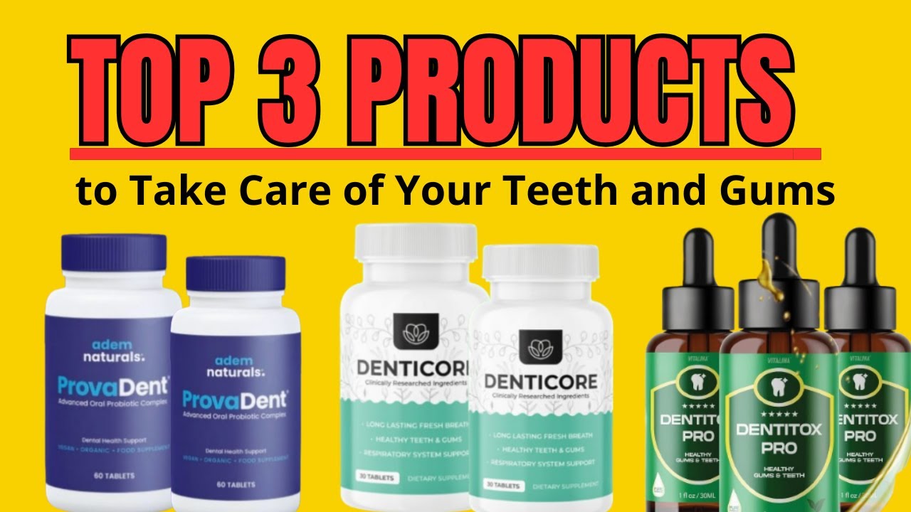 Top 3 Products to Take Care of Your Teeth and Gums – Find Out Now!🦷✨