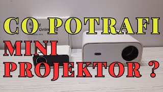 Projektor WANBO mini - czyli co potrafi mobilny projektor za 260zł - recenzja / test