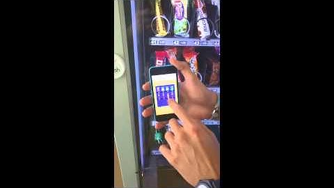 Eddystone and iOS Chrome Widget - Vending Machine