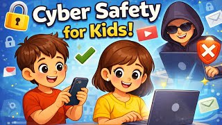 Cyber Safety for Kids | Internet Safety Rules | Online Safety in Hindi & English