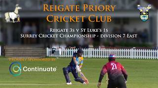 2026 06 06 Reigate 3s v St Luke's 1s