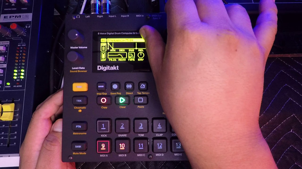 Slow LFO |  Elektron Digitakt Filter Stutter 2