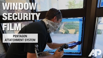 School Security Window Film | Pentagon Attachment System