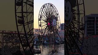 Pixar Pier Sunset Rides