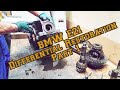 BMW E21 Differential NEU Lagern, Abdichten und Lackieren (Part 1)