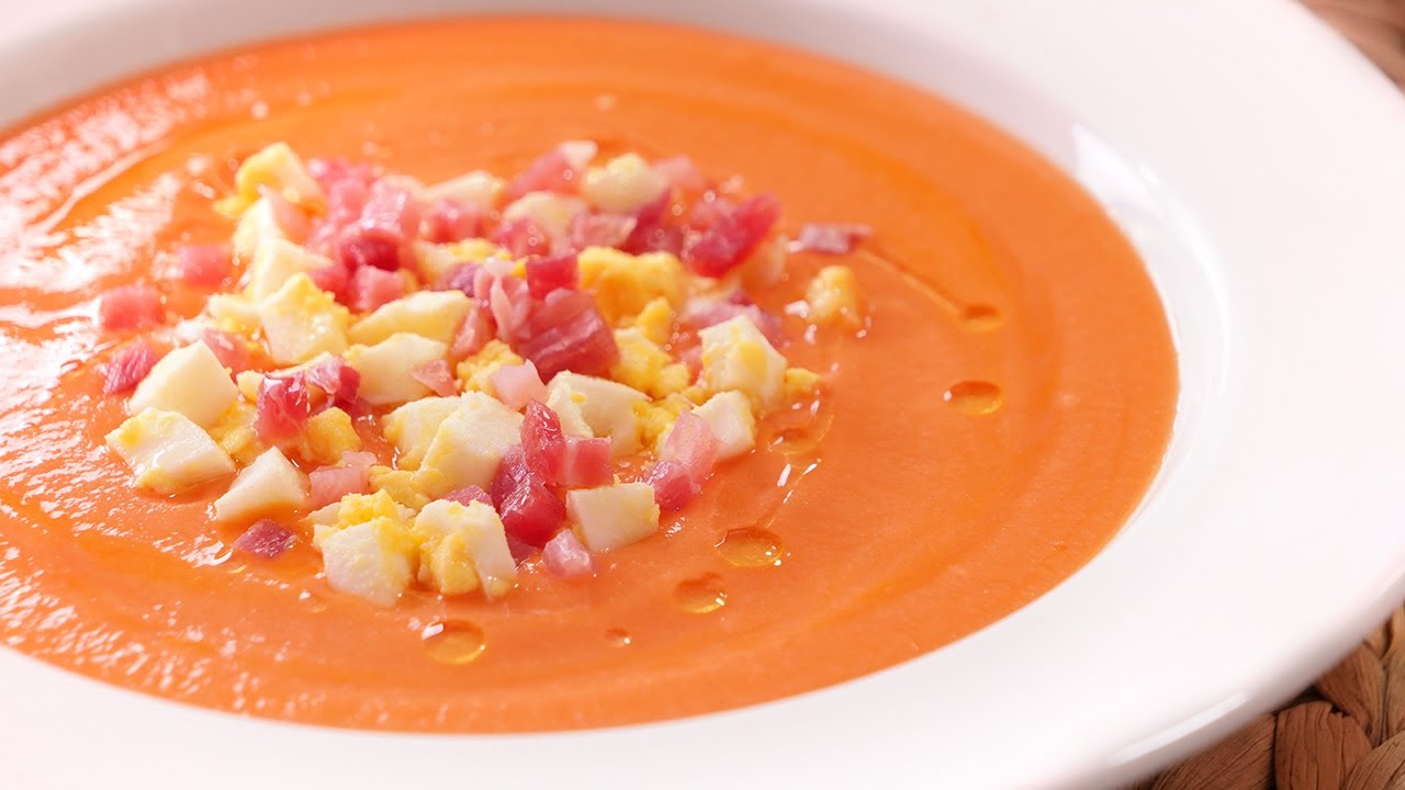 Salmorejo Cordobés | Auténtica Receta muy Fácil y Rápida