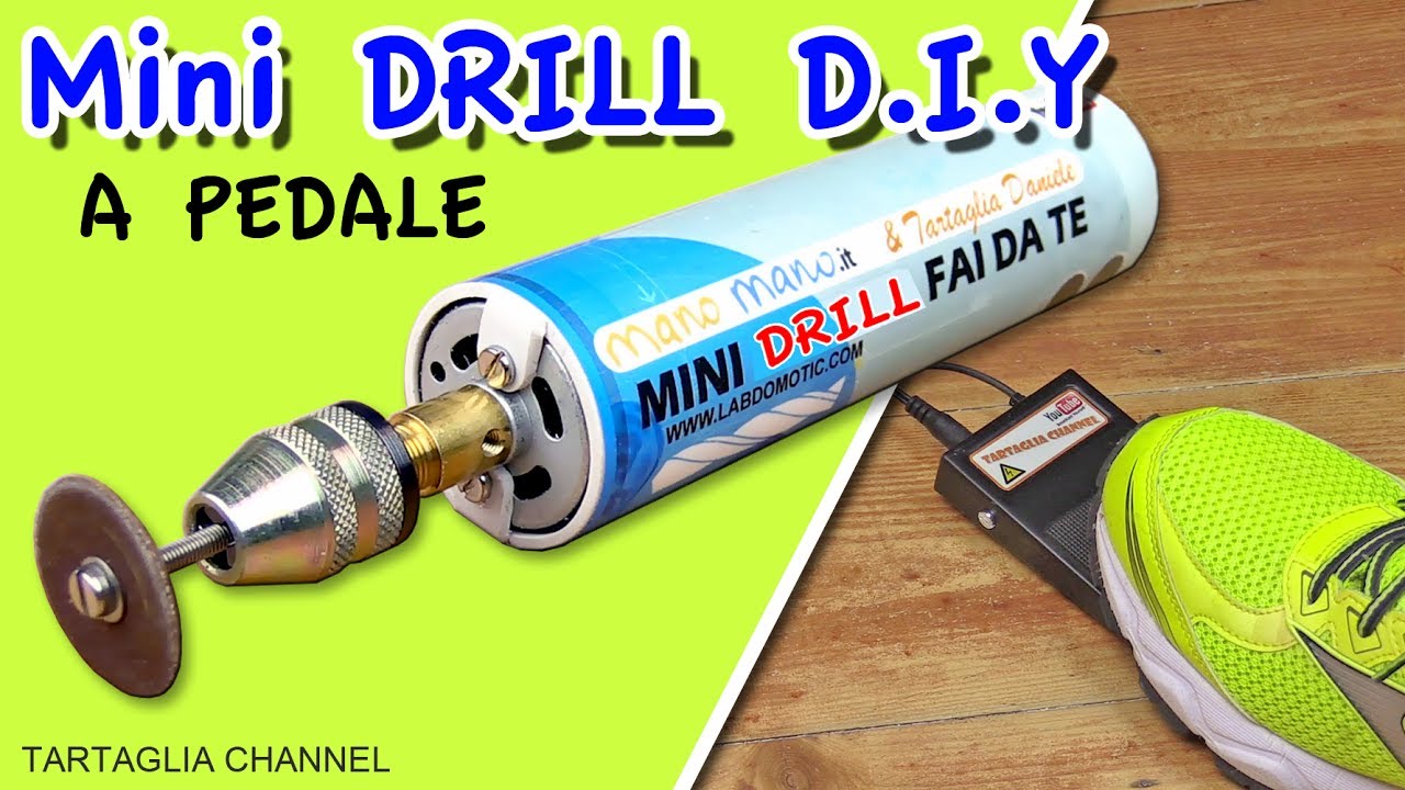 Как сделать ножной переключатель для мини-дрели — самодельная мини-дрель с педальным управлением