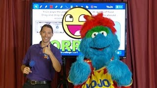 YoJo tries computerized testing! Part 2:  A Virginia SOL test item.