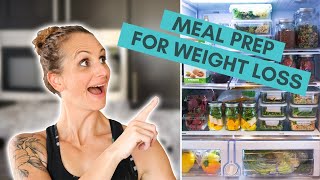 7Day Meal Prep For Weight Loss | How To Meal Prep | A Sweet Pea Chef